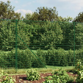 Green galvanized steel wire fence 2.2x10 m by vidaXL, fence panels - Ref: Foro24-154055, Price: 128,76 €, Discount: %