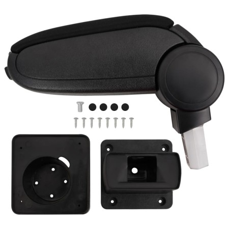 Car armrest ABS black 13x31.5x(29-51) cm by vidaXL, Motor vehicle seats - Ref: Foro24-154666, Price: 37,58 €, Discount: %