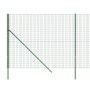 Cerca de alambre de acero galvanizado verde 2x25 m de vidaXL, Paneles de vallas - Ref: Foro24-154062, Precio: 244,46 €, Descu...