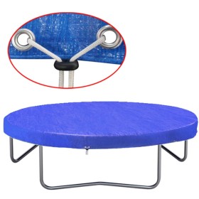 PE-Trampolinabdeckung 360-367 cm 90 g/m² von vidaXL, Zubehör für Trampoline - Ref: Foro24-275065, Preis: 23,99 €, Rabatt: %