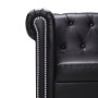 Chesterfield L-förmiges Sofa aus schwarzem Kunstleder von vidaXL, Sofas - Ref: Foro24-275224, Preis: 686,51 €, Rabatt: %