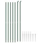 Wire fence with anchor spikes green 2.2x10 m by vidaXL, fence panels - Ref: Foro24-153927, Price: 138,90 €, Discount: %