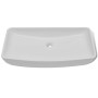 Lavabo de baño rectangular con grifo mezclador cerámica blanco de vidaXL, Lavabos - Ref: Foro24-275493, Precio: 122,50 €, Des...