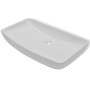 Lavabo de baño rectangular con grifo mezclador cerámica blanco de vidaXL, Lavabos - Ref: Foro24-275493, Precio: 122,50 €, Des...