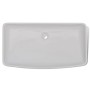 Lavabo de baño rectangular con grifo mezclador cerámica blanco de vidaXL, Lavabos - Ref: Foro24-275493, Precio: 122,50 €, Des...