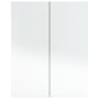 Gray MDF bathroom mirror cabinet 60x15x75 cm by vidaXL, bathroom vanities - Ref: Foro24-331527, Price: 88,99 €, Discount: %