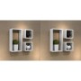 Cube wall shelves 6 units white by vidaXL, Shelves and shelves - Ref: Foro24-275972, Price: 96,40 €, Discount: %