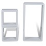 Estanterías de cubos para pared 6 unidades blanco de vidaXL, Estantes y estanterías - Ref: Foro24-275972, Precio: 96,40 €, De...