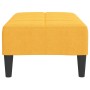 Reposapiés de tela amarillo 78x56x32 cm de vidaXL, Otomanas - Ref: Foro24-337784, Precio: 63,89 €, Descuento: %