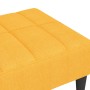 Reposapiés de tela amarillo 78x56x32 cm de vidaXL, Otomanas - Ref: Foro24-337784, Precio: 63,89 €, Descuento: %