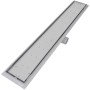 Desagüe lineal de ducha 2 piezas 830x140 mm acero inoxidable de vidaXL, Desagües - Ref: Foro24-275950, Precio: 107,92 €, Desc...