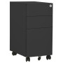 Mobile filing cabinet anthracite steel 30x45x59 cm by vidaXL, Filing cabinets - Ref: Foro24-335985, Price: 125,33 €, Discount: %