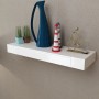 Floating wall shelves with drawers 2 units white 80 cm by vidaXL, Shelves and shelves - Ref: Foro24-276002, Price: 127,27 €, ...