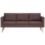 2-piece sofa set brown fabric by vidaXL, Sofas - Ref: Foro24-276852, Price: 611,10 €, Discount: %