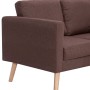 2-teilige Sofagarnitur aus braunem Stoff von vidaXL, Sofas - Ref: Foro24-276852, Preis: 608,99 €, Rabatt: %