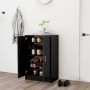 Mueble zapatero madera de ingeniería negro 60x35x92 cm de vidaXL, Zapateros y organizadores de calzado - Ref: Foro24-808928, ...