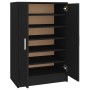 Mueble zapatero madera de ingeniería negro 60x35x92 cm de vidaXL, Zapateros y organizadores de calzado - Ref: Foro24-808928, ...