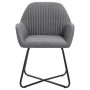 Dining chairs 6 units of dark gray fabric by vidaXL, dining chairs - Ref: Foro24-277097, Price: 627,99 €, Discount: %