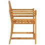 Solid teak wood garden chair 88x60x92 cm by vidaXL, Garden chairs - Ref: Foro24-363236, Price: 204,01 €, Discount: %