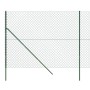 Green wire fence 1.6x10 m by vidaXL, fence panels - Ref: Foro24-153908, Price: 68,27 €, Discount: %