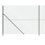 Wire fence with green flange 1.8x10 m by vidaXL, fence panels - Ref: Foro24-153941, Price: 75,99 €, Discount: %