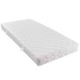 Bed with light gray fabric mattress 90x200 cm by vidaXL, Beds and slatted bases - Ref: Foro24-277189, Price: 332,99 €, Discou...