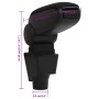 Car armrest ABS black 12x34x(34-50) cm by vidaXL, Motor vehicle seats - Ref: Foro24-154658, Price: 32,39 €, Discount: %