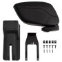 Reposabrazos para coche ABS negro 12x29x(32-46) cm de vidaXL, Asientos para vehículos motorizados - Ref: Foro24-154646, Preci...