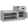 Mueble zapatero madera contrachapada gris hormigón 100x42x60 cm de vidaXL, Zapateros y organizadores de calzado - Ref: Foro24...