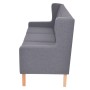 Conjunto de sofás 2 piezas tela gris de vidaXL, Sofás - Ref: Foro24-274934, Precio: 734,52 €, Descuento: %