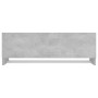 Armario de madera contrachapada gris hormigón 100x32,5x35 cm de vidaXL, Armarios roperos - Ref: Foro24-808237, Precio: 53,81 ...