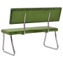 Light green velvet bench 110 cm by vidaXL, Dining and kitchen benches - Ref: Foro24-325866, Price: 114,35 €, Discount: %