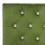 Light green velvet bench 110 cm by vidaXL, Dining and kitchen benches - Ref: Foro24-325866, Price: 114,35 €, Discount: %