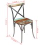 Dining chairs 6 units recycled solid wood by vidaXL, dining chairs - Ref: Foro24-274396, Price: 862,06 €, Discount: %