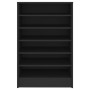 Black plywood shoe cabinet 60x35x92 cm by vidaXL, Shoe racks and shoe organizers - Ref: Foro24-808946, Price: 82,13 €, Discou...