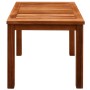 Tumbona con mesita 2 unidades madera maciza acacia y textilene de vidaXL, Tumbonas - Ref: Foro24-273752, Precio: 312,35 €, De...