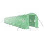 Greenhouse with a green steel structure, 28 m², 14x2x2 m. by vidaXL, Greenhouses - Ref: Foro24-3188022, Price: 404,19 €, Disc...