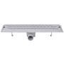 Desagüe lineal ducha 2 pzas curvas 530x140 mm acero inoxidable de vidaXL, Desagües - Ref: Foro24-275959, Precio: 78,27 €, Des...