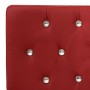 Banco de cuero sintético rojo tinto 110 cm de vidaXL, Bancos de comedor y cocina - Ref: Foro24-325859, Precio: 115,45 €, Desc...