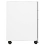 Armario archivador móvil acero blanco 30x45x59 cm de vidaXL, Armarios archivadores - Ref: Foro24-335982, Precio: 125,33 €, De...