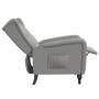 Light Gray Velvet Recliner Chair by vidaXL, Armchairs - Ref: Foro24-329341, Price: 207,99 €, Discount: %