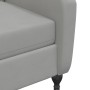 Light Gray Velvet Recliner Chair by vidaXL, Armchairs - Ref: Foro24-329341, Price: 207,99 €, Discount: %