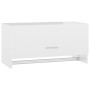 Glossy white plywood cabinet 70x32.5x35 cm by vidaXL, Wardrobes - Ref: Foro24-808248, Price: 45,99 €, Discount: %