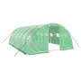 Greenhouse with a green steel structure, 24 m², 6x4x2 m. by vidaXL, Greenhouses - Ref: Foro24-3188062, Price: 322,71 €, Disco...