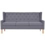 2-piece gray fabric sofa set by vidaXL, Sofas - Ref: Foro24-274933, Price: 551,77 €, Discount: %