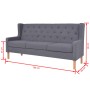 2-piece gray fabric sofa set by vidaXL, Sofas - Ref: Foro24-274933, Price: 551,77 €, Discount: %