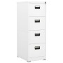 Armario archivador de acero blanco 46x62x133 cm de vidaXL, Armarios archivadores - Ref: Foro24-336278, Precio: 289,90 €, Desc...