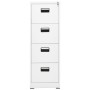 Armario archivador de acero blanco 46x62x133 cm de vidaXL, Armarios archivadores - Ref: Foro24-336278, Precio: 289,90 €, Desc...