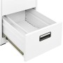 Armario archivador de acero blanco 46x62x133 cm de vidaXL, Armarios archivadores - Ref: Foro24-336278, Precio: 289,90 €, Desc...