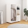 Glossy white plywood cabinet 80x40x110 cm by vidaXL, Wardrobes - Ref: Foro24-808519, Price: 79,63 €, Discount: %